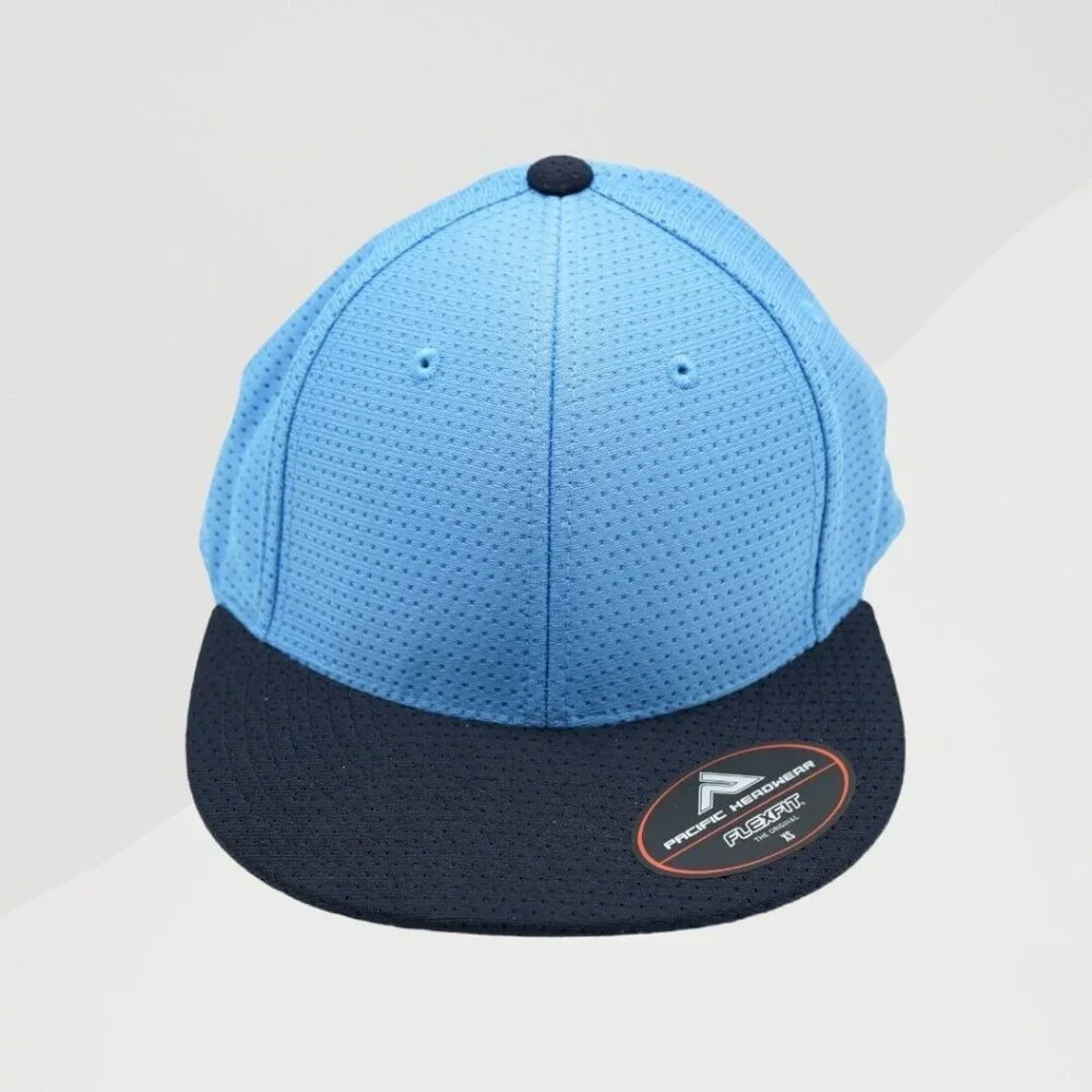 NEW Pacific Headwear Performance Polyester Air‎ Jersey Kids XS Flexfit Cap Es818